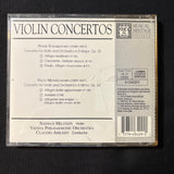 CD Nathan Milstein 'Tchaikovsky Mendelssohn Violin Concertos' (1993) Musical Heritage Society