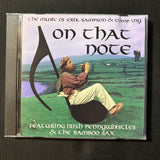 CD Erik Sampson 'On That Note' (1999) world music Irish pennywhistle bamboo sax