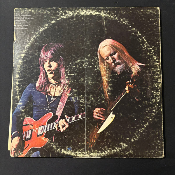 洋書 DIETER AND DOROTHY LP Edgar Winter's White Trash 'Roadwork' (1972) VG/VG double