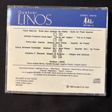 CD Quatuor Linos 'W.F.E. Bach, Dubois, Maurice, Schneider, Wouters' (1989) Quebec classical quartet