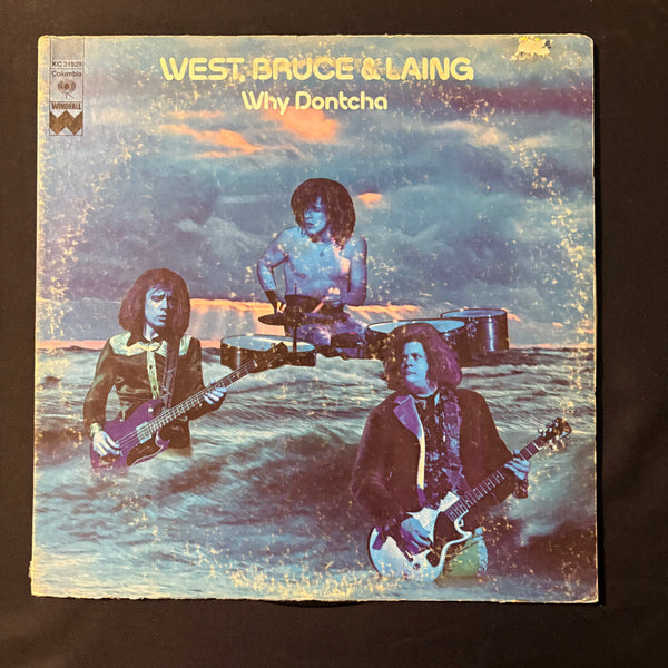 LP West, Bruce and Laing 'Why Dontcha' (1972) VG/VG vinyl record