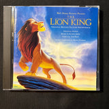 CD Lion King soundtrack (1994) Elton John, Tim Rice, Circle of Life