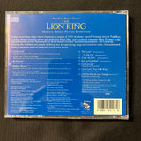 CD Lion King soundtrack (1994) Elton John, Tim Rice, Circle of Life