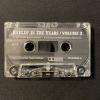 CASSETTE Reelin' In the Years Volume 3 (1991) Allman Brothers, Joe Walsh, Foghat, Blondie