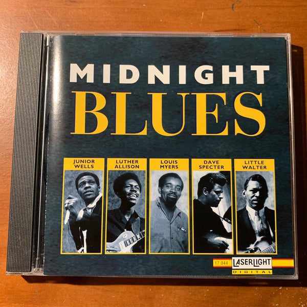 CD Midnight Blues (1994) Junior Wells, Little Walter, Luther Allison, Louis Myers