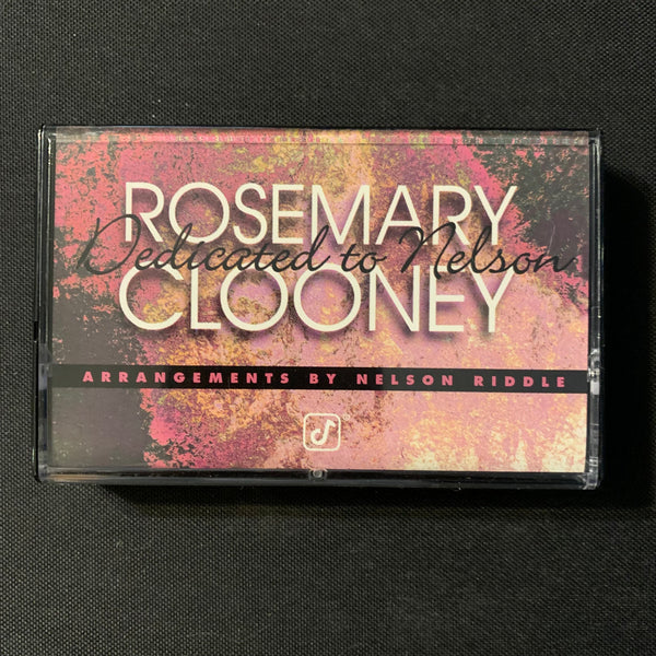 CASSETTE Rosemary Clooney 'Dedicated To Nelson' (1996) Nelson Riddle As Time Goes By