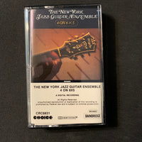 CASSETTE New York Jazz Ensemble '4 on 6x5' (1985) Wes Montgomery tribute