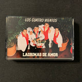 CASSETTE Los Cuatro Vientos 'Lagrimas de Amor' (1995) conjunto Jimmy Bejarano