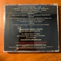 CD Brentwood Baptist Church 'Today a Child Is Born' (2001) Christmas Christian program