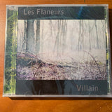 CD Les Flaneurs 'Villain' (2009) Portland art indie rock ex-Minmae