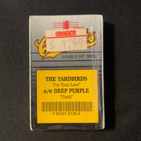 CASSETTE SINGLE Yardbirds/Deep Purple Collectibles Double Hit Series new sealed