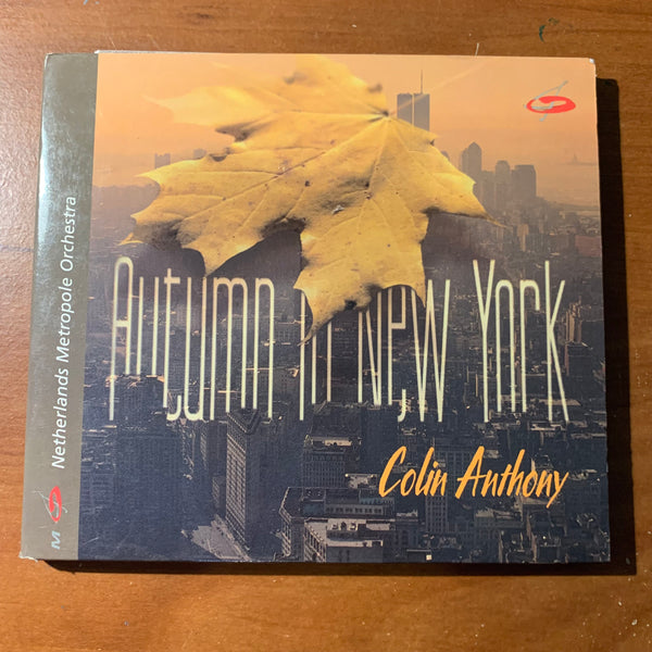 CD Colin Anthony, Netherlands Metropole Orchestra 'Autumn In New York' (1999)