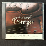 CD Age of Baroque Volume One (1998) Pachelbel, Vivaldi, Bach, Handel, Boccherini