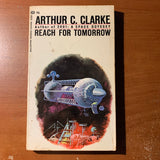 BOOK Arthur C. Clarke 'Reach For Tomorrow' (1969) paperback science fiction