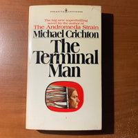 BOOK Michael Crichton 'The Terminal Man' (1973) paperback