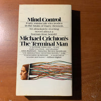 BOOK Michael Crichton 'The Terminal Man' (1973) paperback