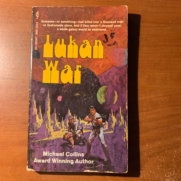 BOOK Michael Collins 'Lukan War' (1969) paperback science fiction