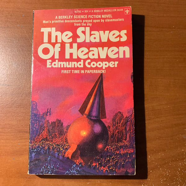 BOOK Edmund Cooper 'The Slaves of Heaven' (1975) paperback science fiction