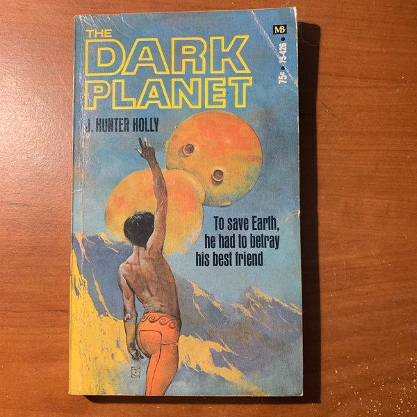 BOOK J. Hunter Holly 'The Dark Planet' (1971) paperback science fiction