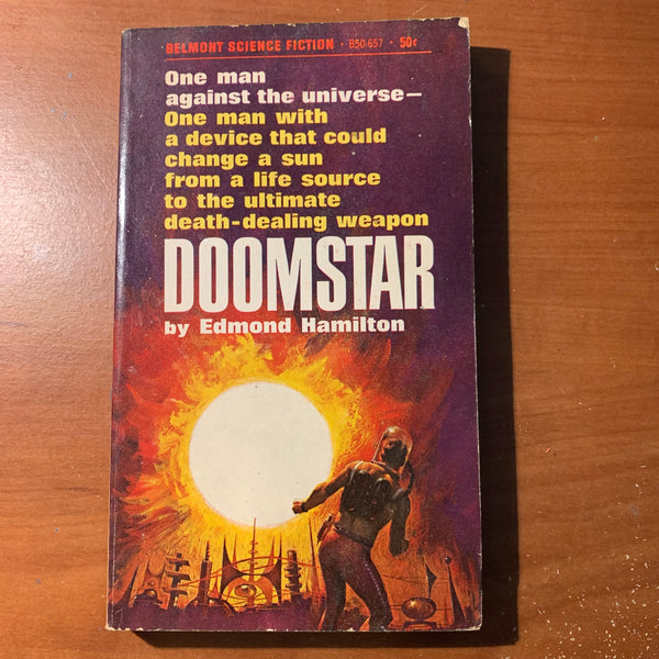 BOOK Edmond Hamilton 'Doomstar' (1966) paperback science fiction