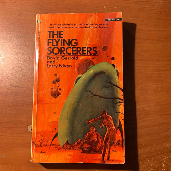 BOOK David Gerrold, Larry Niven 'The Flying Sorcerers' (1971) science fiction