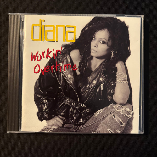 CD Diana Ross 'Workin' Overtime' (1989) This House, Bottom Line