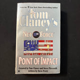 BOOK Steve Perry 'Tom Clancy's Net Force: Point of Impact' (2001) PB thriller