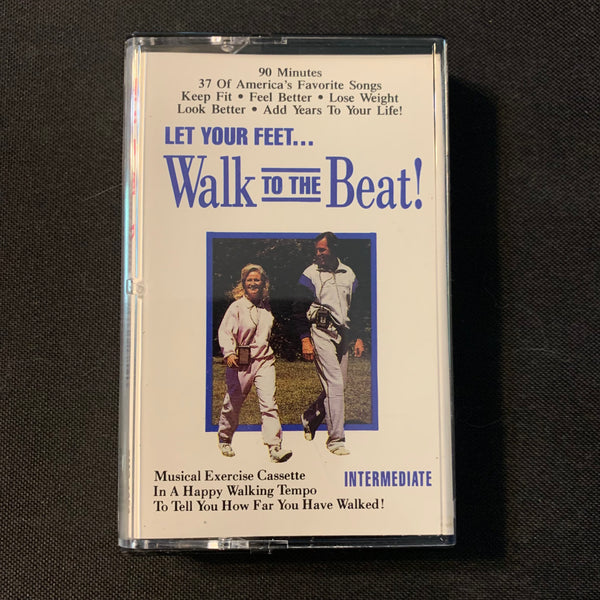 CASSETTE Walk To the Beat - Intermediate (1987) 90 minutes musical walking tape