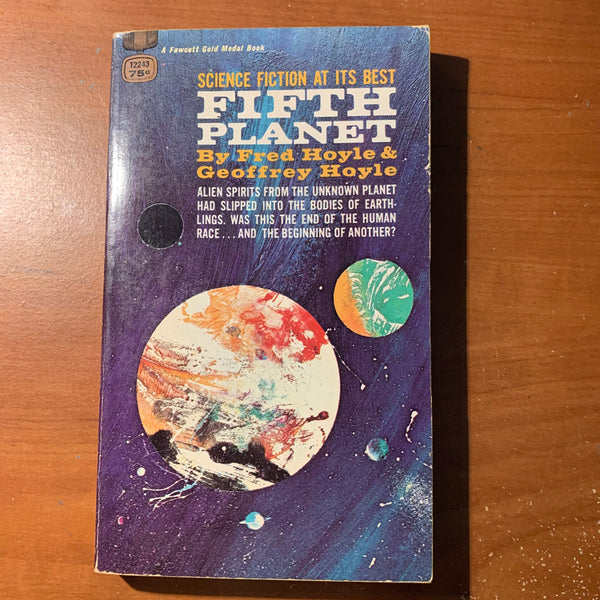 BOOK Fred and Geoffrey Hoyle 'Fifth Planet' (1963) paperback science fiction
