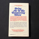 BOOK Sol Biderman 'Bring Me To the Banqueting House' (1971) PB fiction