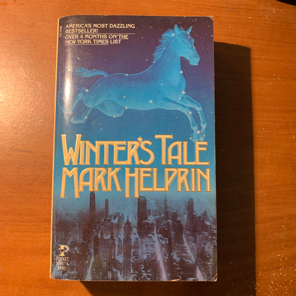 BOOK Mark Helprin 'Winter's Tale' (1984) paperback science fiction fantasy