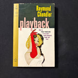 BOOK Raymond Chandler 'Playback' (1960) Cardinal PB