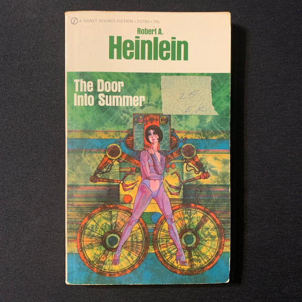 BOOK Robert Heinlein 'Door Into Summer' (1957) PB science fiction