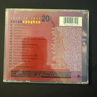 CD Sarah Vaughan 'This Is Jazz 20' (1996) Ain't Misbehavin', Summertime