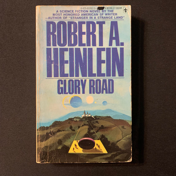 BOOK Robert A. Heinlein 'Glory Road' (1970) PB science fiction