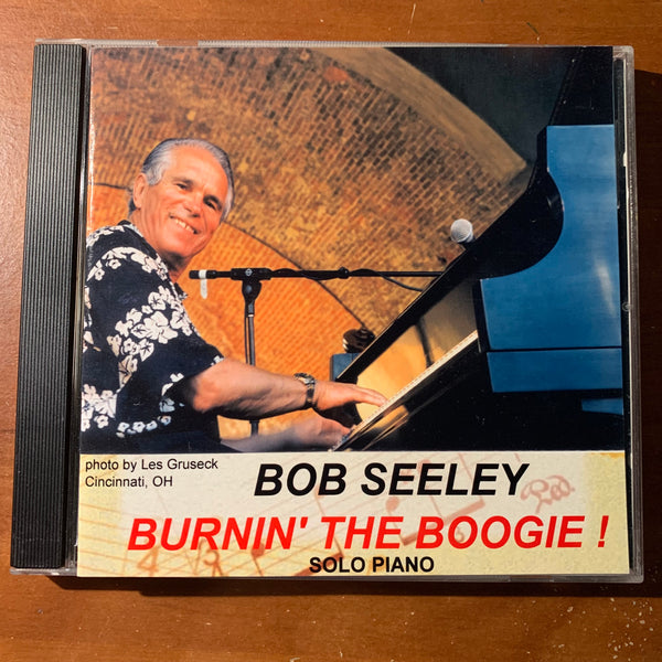 CD Bob Seeley 'Burnin' the Boogie' Michigan Detroit Style boogie woogie piano