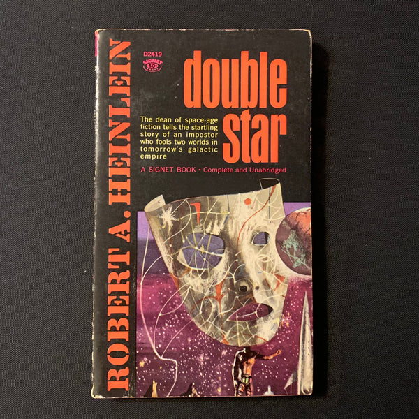 BOOK Robert A. Heinlein 'Double Star' (1964) PB science fiction