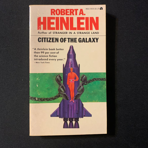 BOOK Robert A. Heinlein 'Citizen Of the Galaxy' (1957) PB science fiction