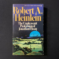 BOOK Robert A. Heinlein 'The Unpleasant Profession of Jonathan Hoag' (1976) PB science fiction