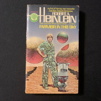 BOOK Robert A. Heinlein 'Farmer In the Sky' (1975) PB science fiction