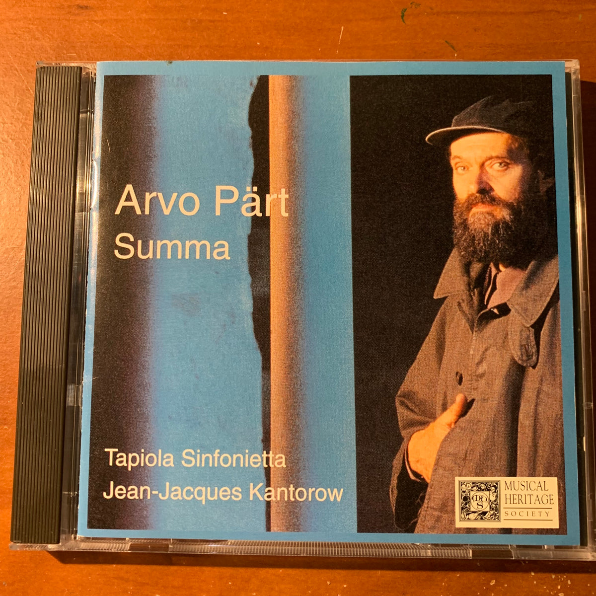 CD Arvo Part 'Summa' (1997) JeanJacques Kantorow, Tapiola Sinfonietta