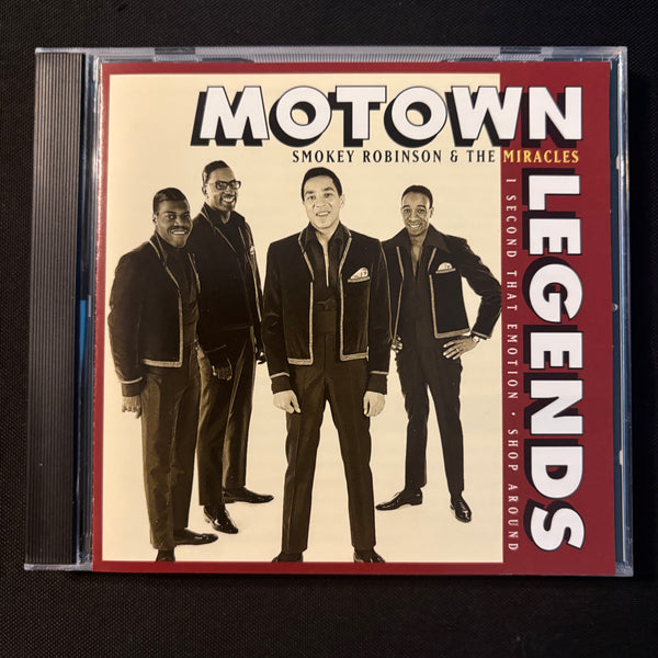 CD Smokey Robinson and the Miracles 'Motown Legends' (1993) I Second That Emotion, Shop Around