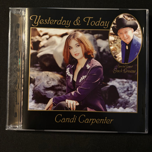 CD Candi Carpenter 'Yesterday and Today' (2003) indie country Jack Greene signed