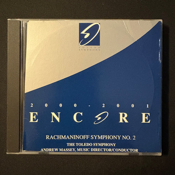 CD Rachmaninoff 'Symphony No. 2' (2000) Toledo Symphony Orchestra, Andrew Massey