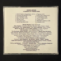 CD Bonnie Abrams 'A Sudenyu of Yiddish Song' (1993) advance promo Jewish music