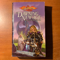 BOOK Jean Rabe 'Dragonlance: Dawning Of a New Age' (2002) Dragons Of a New Age Vol. One