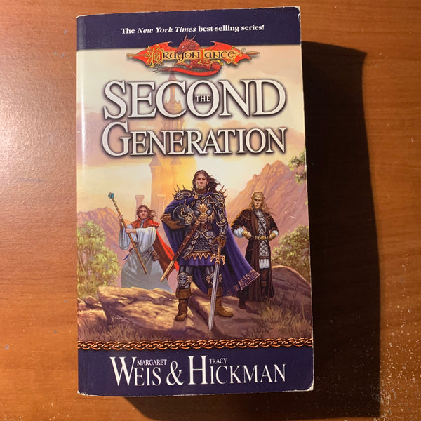 BOOK Margaret Weis, Tracy Hickman 'Dragonlance: The Second Generation' (2001)