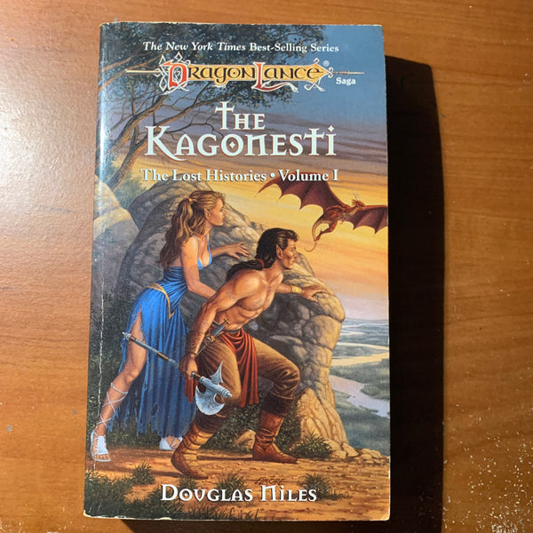 BOOK Douglas Niles 'Dragonlance: The Kagonesti (Lost Histories Vol. 1)" (1995) TSR