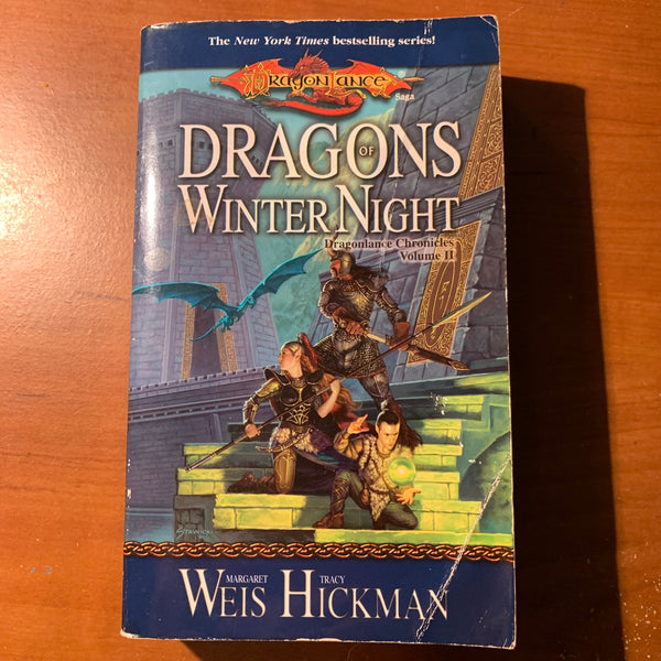 BOOK Margaret Weis, Tracy Hickman 'Dragonlance: Dragons of the Winter Night' (2000)