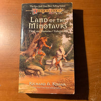 BOOK Richard A. Knaak 'Dragonlance: Land of the Minotaurs Lost Histories Volume IV' (1996)